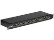 Ethernet patch-panel with surge protection
