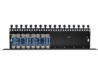8-kanałowy panel zabezpieczający LAN z ochroną przepięciową PoE
