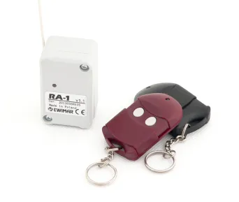 1-kanálový bezdrôtový ovládač čarodejnice kľúčenky RA-1 / 150SR