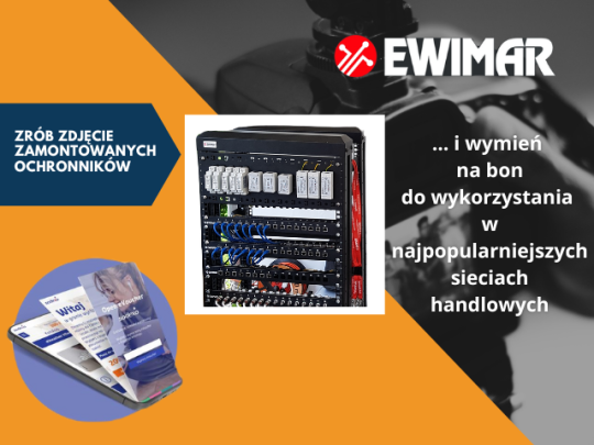 Wyślij nam zdjęcia produktów Ewimar wykorzystanych w instalacji i wymień je na bon Sodexo!